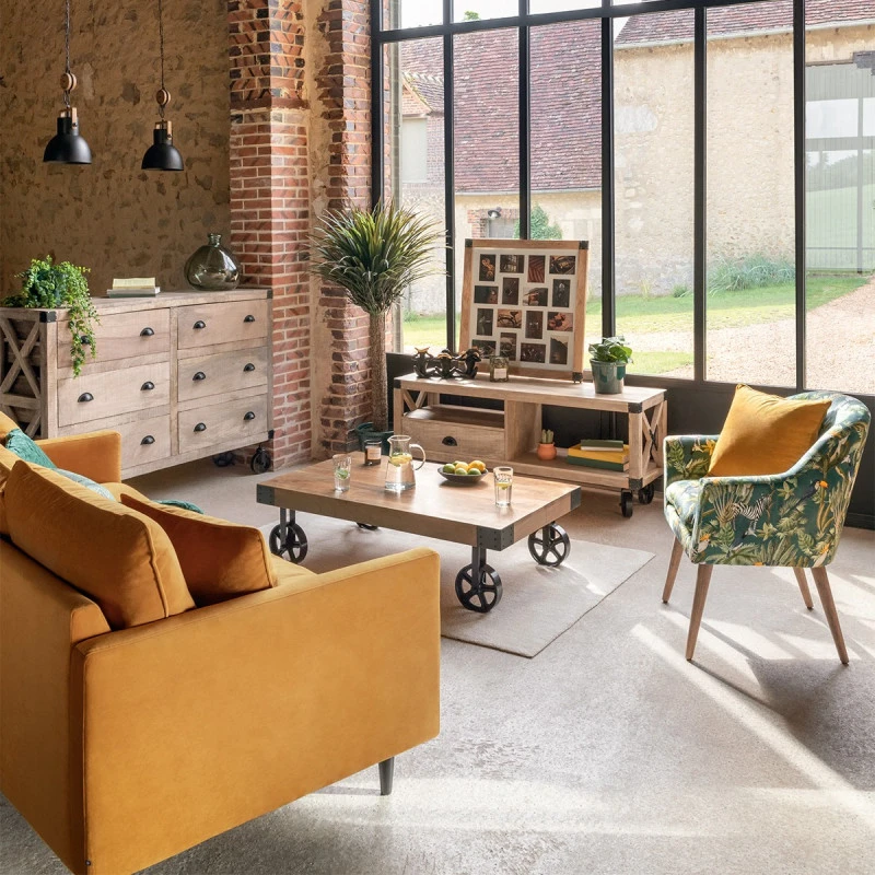 Table Basse Silas Bois Massif Atmosphera 8 Table Basse Silas Bois Massif Atmosphera – Image 8