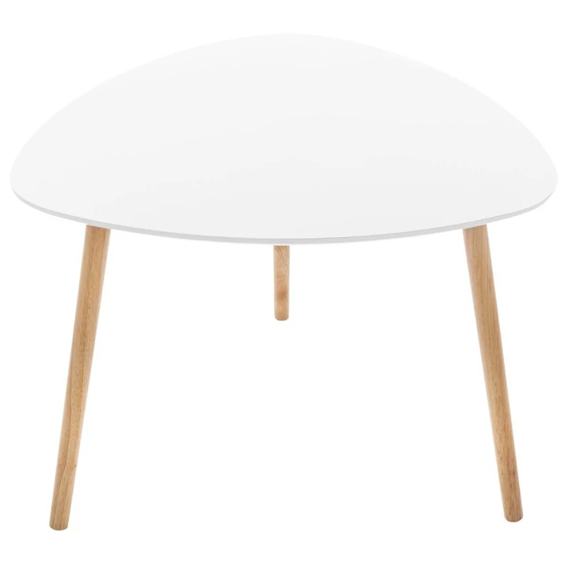Table Basse Mileo Blanc Lot De 3 Atmosphera 2 Table Basse Mileo Blanc Lot De 3 Atmosphera – Image 2