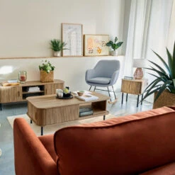 Table De Chevet 2 Portes Colva Atmosphera -Demeyere Le mobilier Boutique table de chevet 2 portes colva atmosphera 3