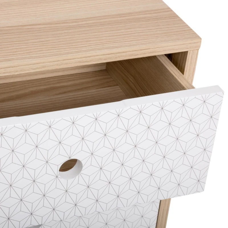 Table De Chevet 2 Tiroirs Effy Atmosphera 3 Table De Chevet 2 Tiroirs Effy Atmosphera – Image 3