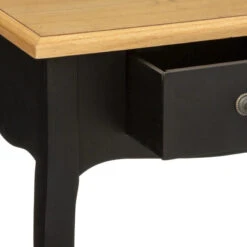 Table De Chevet Chrysa Noire Atmosphera -Demeyere Le mobilier Boutique table de chevet chrysa noire atmosphera 4