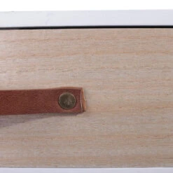 Table De Chevet Pieds Bois 1 Tiroir Blanc -Demeyere Le mobilier Boutique table de chevet pieds bois 1 tiroir blanc 5