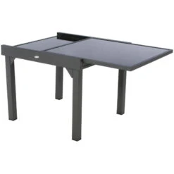 Table Piazza Extensible 8 Personnes Anthracite/graphite -Demeyere Le mobilier Boutique table piazza extensible 8 personnes anthracite graphite 3