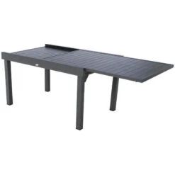 Table Rectangulaire Extensible Piazza 10 P. Graphite Hespéride -Demeyere Le mobilier Boutique table rectangulaire extensible piazza 10 personnes graphite hesperide 2