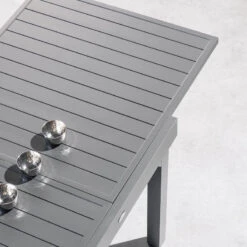 Table Rectangulaire Extensible Piazza 10 P. Graphite Hespéride -Demeyere Le mobilier Boutique table rectangulaire extensible piazza 10 personnes graphite hesperide 4