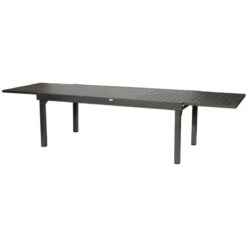 Table Rectangulaire Extensible Piazza 12 P. Graphite Hespéride 11 Table Rectangulaire Extensible Piazza 12 P. Graphite Hespéride -Demeyere Le mobilier Boutique table rectangulaire extensible piazza 12 personnes graphite hesperide 4