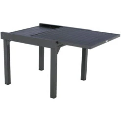 Table Rectangulaire Extensible Piazza 8 P. Graphite Hespéride -Demeyere Le mobilier Boutique table rectangulaire extensible piazza 8 personnes graphite hesperide 3