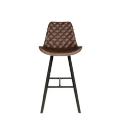Tabouret De Bar Bas Alicante PU Brun Foncé 11 Tabouret De Bar Bas Alicante PU Brun Foncé -Demeyere Le mobilier Boutique tabouret de bar bas alicante pu brun fonce 5