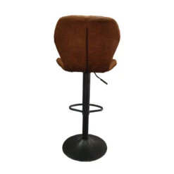 Tabouret De Bar Malaga PU Cognac -Demeyere Le mobilier Boutique tabouret de bar malaga pu cognac 2