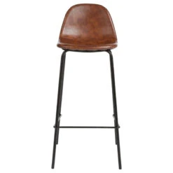 Tabouret De Bar Marron Vladi Atmosphera -Demeyere Le mobilier Boutique tabouret de bar marron collection vladi 2