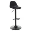 Tabouret De Bar Réglable Noir Aiko Atmosphera