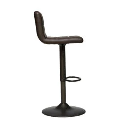 Tabouret De Bar Vintage Delek Ajustable Brun Atmosphera 6 Tabouret De Bar Vintage Delek Ajustable Brun Atmosphera -Demeyere Le mobilier Boutique tabouret de bar vintage delek ajustable brun atmosphera 2