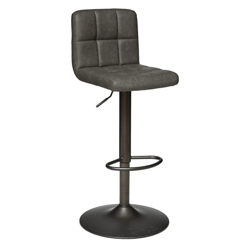 Tabouret De Bar Vintage Delek Ajustable Gris Atmosphera 1 Tabouret De Bar Vintage Delek Ajustable Gris Atmosphera
