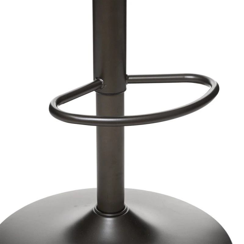 Tabouret De Bar Vintage Delek Ajustable Gris Atmosphera 3 Tabouret De Bar Vintage Delek Ajustable Gris Atmosphera – Image 3