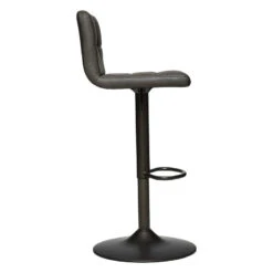 Tabouret De Bar Vintage Delek Ajustable Gris Atmosphera 7 Tabouret De Bar Vintage Delek Ajustable Gris Atmosphera -Demeyere Le mobilier Boutique tabouret de bar vintage delek ajustable gris atmosphera 1 3