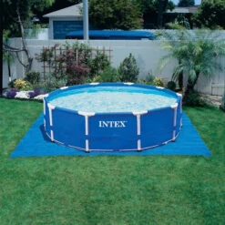 Tapis De Sol 4,72 X 4,72 M Pour Piscine Intex -Demeyere Le mobilier Boutique tapis de sol pour protection de piscine intex 3