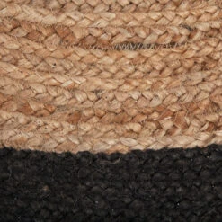 Tapis En Jute Bord Noir D120 Atmosphera 6 Tapis En Jute Bord Noir D120 Atmosphera -Demeyere Le mobilier Boutique tapis en jute bord noir d120 atmosphera 2