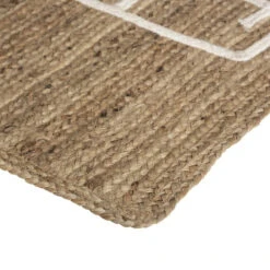 Tapis Marelle Jute 80x150 Cm Atmosphera -Demeyere Le mobilier Boutique tapis marelle jute 80x150 cm atmosphera 1 2