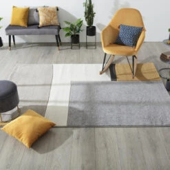 Tapis Rectangulaire Relief Abstrait 160x230 Atmosphera -Demeyere Le mobilier Boutique tapis rectangulaire relief abstrait 160x230 atmosphera 5