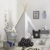 Tipi Pour Enfant Coloris Gris Atmosphera