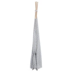 Tipi Pour Enfant Coloris Gris Atmosphera -Demeyere Le mobilier Boutique tipi pour enfant coloris gris 3