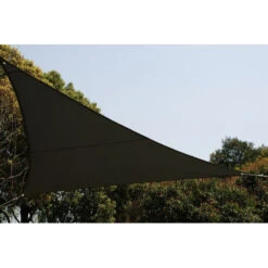 Toile Solaire 4x4x4m Curacao Gris Hespéride 8 Toile Solaire 4x4x4m Curacao Gris Hespéride -Demeyere Le mobilier Boutique toile solaire 4x4x4m luxe hesperide curacao gris 2