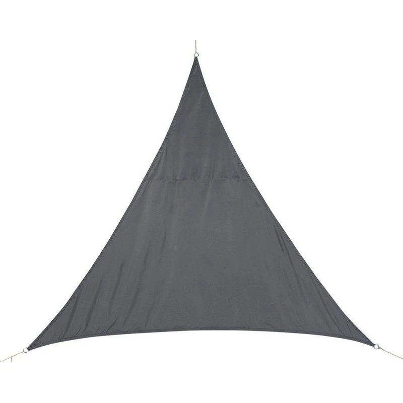 Toile Solaire 4x4x4m Curacao Gris Hespéride 1 Toile Solaire 4x4x4m Curacao Gris Hespéride