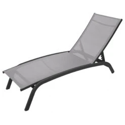Transat Bonao Galet/graphite Hespéride -Demeyere Le mobilier Boutique transat bonao galet et graphite hesperide 1 2