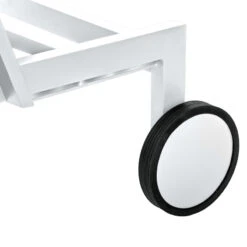 Transat Ocala Inclinable Noisette/blanc Hespéride -Demeyere Le mobilier Boutique transat ocala inclinable noisetteblanc hesperide 4