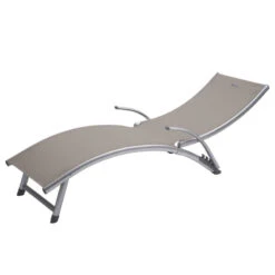 Transat Samba Pliable Et Empilable Taupe Hespéride 13 Transat Samba Pliable Et Empilable Taupe Hespéride -Demeyere Le mobilier Boutique transat samba pliable et empilable taupe hesperide 4