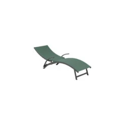 Transat Samba Pliable Vert Olive/graphite Hespéride -Demeyere Le mobilier Boutique transat samba pliable vert olivegraphite hesperide 2