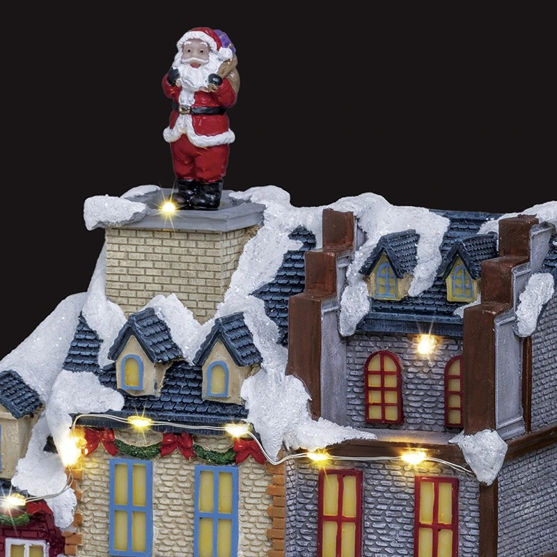 Village De Noël Animé Et Lumineux Magasins Du Quartier 3 Village De Noël Animé Et Lumineux Magasins Du Quartier – Image 3