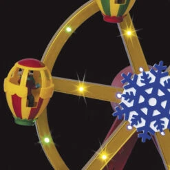 Village De Noël Animé, Lumineux Et Musical Grande Roue -Demeyere Le mobilier Boutique village de noel anime lumineux et musical grande roue 1 2
