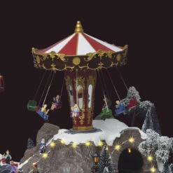 Village De Noël Géant Fête Foraine Lumineux Et Animé -Demeyere Le mobilier Boutique village de noel fete foraine lumineux et anime 2