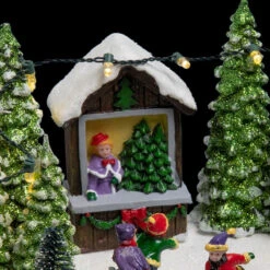 Village De Noël Patinoire Dans La Forêt -Demeyere Le mobilier Boutique village de noel patinoire dans la foret 2