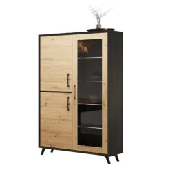 Vitrine 3 Portes Avec LED Wiva