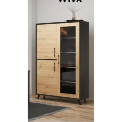 Vitrine 3 Portes Avec LED Wiva -Demeyere Le mobilier Boutique vitrine 3 portes avec led wiva 4
