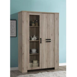 Vitrine 3 Portes Olivier -Demeyere Le mobilier Boutique vitrine 3 portes olivier 2