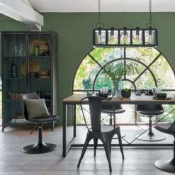 Vitrine Bibliothèque Broc Métal Noir Atmosphera -Demeyere Le mobilier Boutique vitrine bibliotheque broc metal noir atmosphera 5